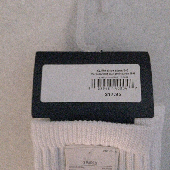 Boys GAP Crew Socks XL - Picture 3 of 3